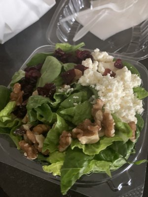Cranberry walnut salad